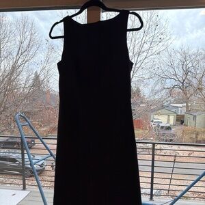 Banana Republic Classic Black A-Line Dress – Size 8 – Stretch Lined (HOL ’06)
